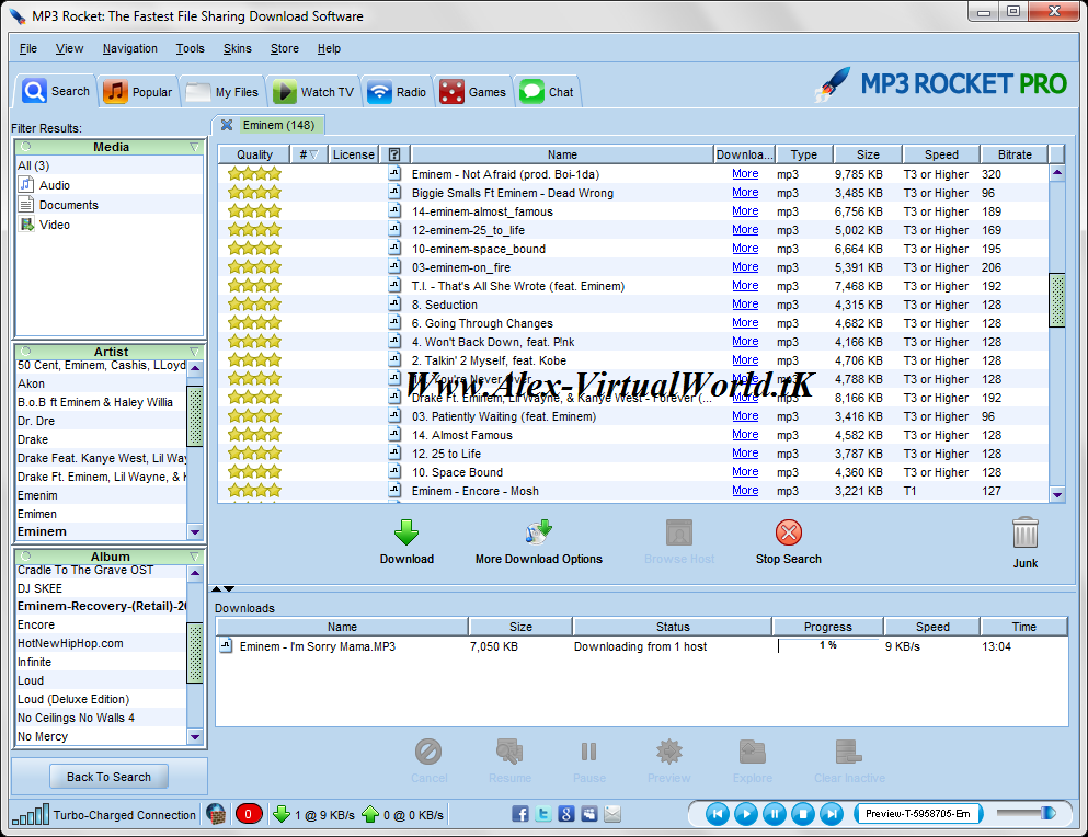 MP3 Rocket - YouTube to MP3 Converter download